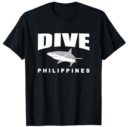 Tauchen Sie auf den Philippinen, tauchen Sie mit Haien auf den Philippinen T-Shirt