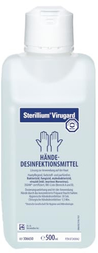 Sterillium Virugard Viruzides Hände-Desinfektionsmittel, 20 x 500 ml