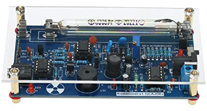 Kit Rilevatore di Radiazioni per Tubi Geiger Compatibile con Arduino Acquisizione Dati PC, Analisi Matlab, Sviluppatori Software MCU Modulo Sperimentale per Contatore Geiger