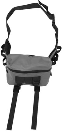 FOYTOKI Angeltasche Multifunktionale Wasserdichte Hüfttasche Für Angeln Ergonomische Sling-umhängetasche Mit Rutenhalter Für Outdoor-aktivitäten Und Lange Angelausflüge