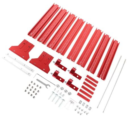 Système de Rail de Guidage Parallèle Polyvalent, Ensemble de Jonction de Rail Anti-guide en Alliage D'aluminium pour Scie Circulaire