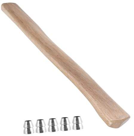 POPETPOP Wooden Handle Replacement for Handles Wedges for Woodworking and Outdoor Camping
