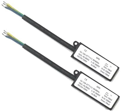 Överspänningsskydd fint skydd typ 3 230 V installation modul parallell – med statusindikator för LED-belysning belysning skydd