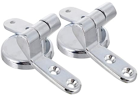 GALPADA Cerniera Fissaggio Per Wc in Resistente Accessori Per Sedile Wc Cerniere Per Sedile Facile Da Installare e Non Si Deforma