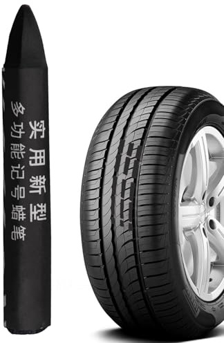 Tyre Marking Colouring Pencil, Waterproof Colouring Pencil Markers, Fade-resistant Drawing of Colouring Pencils, Furniture Markers, Portable Tyre Colouring Pencil for Wood, Glass, Cardboards, Fabric