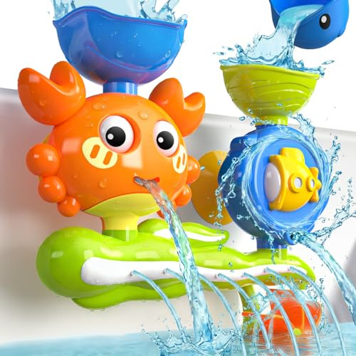 Badespielzeug für Kinder 1-3 Jahre:Wasserspielzeug,Geschenk Jungen Mädchen