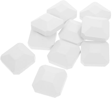 Sosoport Briquettes De Remplacement En Cordiérite Pour Barbecue à Gaz, Lot De 10, Dimensions 2 x 2 Pouces, Haute Résistance Thermique, Pièces Compatibles Turbo, Utilisation Barbecue à Gaz Extérieure