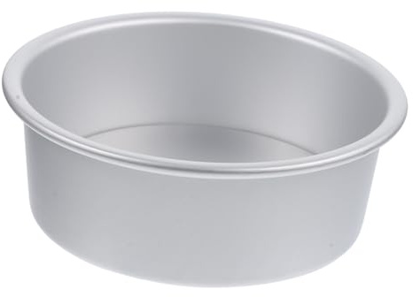 Alipis 2 Piezas Molde Redondo para Tartas de Aleación de Aluminio Resistente al Calor con Desmontable Molde para Bizcochos Antiadherente para Horno Doméstico y Profesional