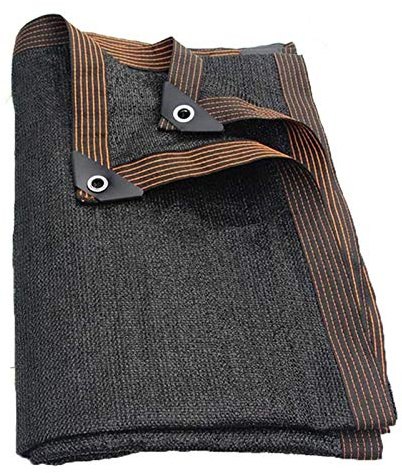 Telo parasole con occhielli, 6 x 10 m, con rete di protezione UV, per serra, giardino, patio, fienile e canile, ideale per piante e spazi esterni