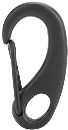 Qulity Tauchhaken, 316 Edelstahl, D-Form, Karabinerhaken, Bolzen-Kit für Outdoor-Sport, Angeln, Wandern, Klettern