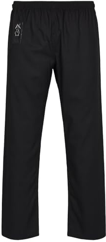 Bay Basic Hose schwarz, Karatehose, (130 - XXXS)