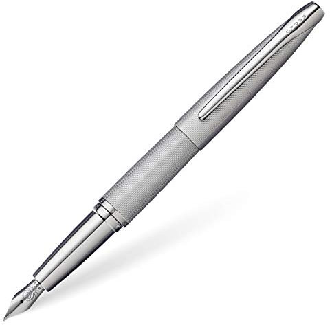 CROSS ATX Sandblasted Titanium Gray Fountain Pen