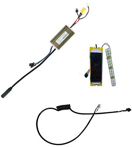 Écran de découpe pour trottinette électrique + manette de carte mère 36 V + câble kit d'accessoires de remplacement pour Kugoo S2 S3