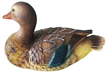 Stagno galleggiante Drake plastica galleggiante galleggiante anatra stagno decorazioni stagno anatra plastica & impermeabile nuoto Drake per giardino stagno piscina Decor 22 * 12 cm