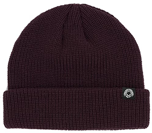 Phieres Seafreight - Beanie Strickmütze für Damen und Herren in Burgundy, Einheitsgröße