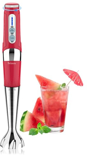 Cordless Hand Blender:Rechargeable Handheld Cordless Immersion Blender, 21 Speeds & 3 Adjustable Angles with 304 Stainless Steel Blades for Smoothies, Smoothies, Soup, Puree,