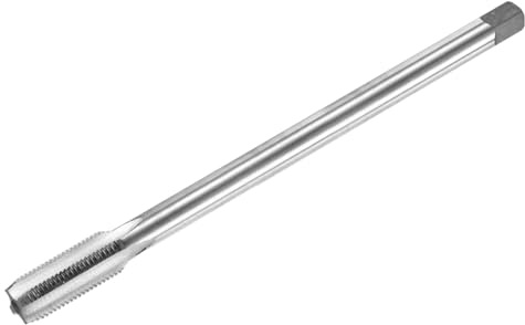 M METERXITY M12x1.25mm Metric Thread Tap, High Speed Steel 150mm Length Straight Flute Right Hand Thread Screw Tapping Tool for Drilling/Milling Machines/CNC Machine Tools