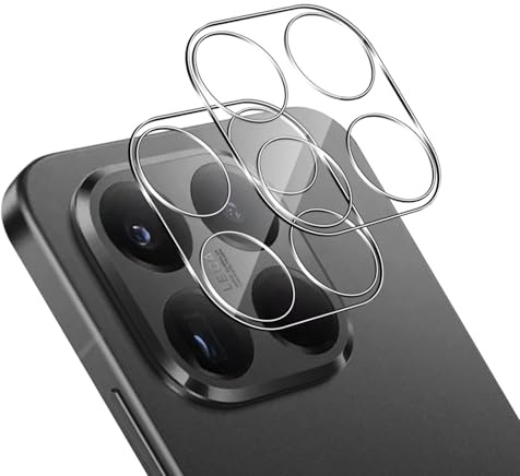 Aerku Protection Objectif Caméra Arrière pour Xiaomi 17T/ 17T Pro 15T/ 15T Pro 5G, 2 Pièces Film de Vitre Protecteur pour Appareil Photo, Transparent Verre Trempé Film en Verre Renforcé, 9H Dureté