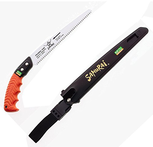 Samurai Saw KAJU GSF-180-SH 7 (18cm) Straight for Fine Pruning + Carrying Case, Tooth Pitch: 2.5mm