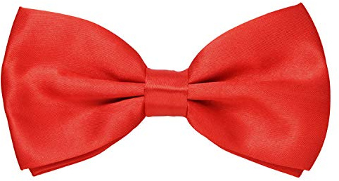 MASADA Herren Fliege glänzend und stufenlos verstellbar, handgefertigt mit Hakenverschluss - 12 x 6 cm 100% Polyester