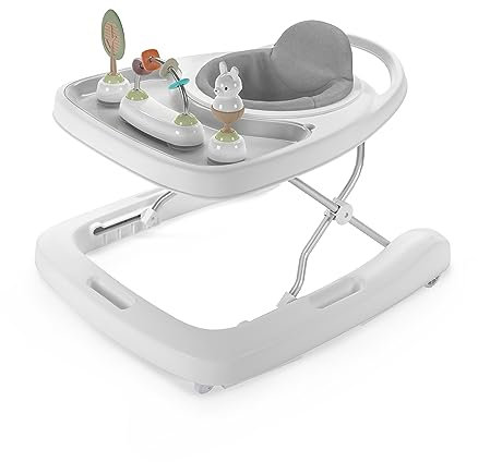 Ingenuity, Step & Sprout 3-in-1 Baby Lauflernhilfe, First Forest, Lauflernwagen mit Natur inspirierten Spielzeuge, höhenverstellbar, zusammenklappbar, einfach zu reinigen, ab 6 Monaten