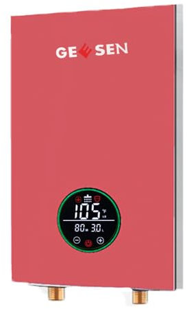 Mise à niveau du chauffe - eau électrique sans fente 9kw240v, économie d'énergie de l'eau chaude sans pôle auto - ajustable à la demande, affichage numérique de la maison entière résidentielle