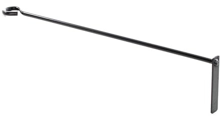 Leecroft 'L' Ash Rake Black | Fireplace Maintenance, Ash Removal, Fireside Cleaner Tool…