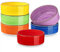 vancasso Bonita 6 Cuencos de Cereales, 750 ml, Pintados a Mano de Estilo Colores, Cuencos de Postre de 15.3 cm, Juego de Tazones de Gres para Desayuno, Pasta, Sopa, Apto para Lavavajillas y Microondas