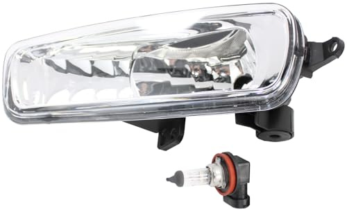 BIAREN Feu de brouillard avant avec ampoule gauche pour Ford Transit Mk8 (à partir de 2019) Transit Tourneo Custom (2018-2022) Focus Mk3 (2014-2018) F1EB15A255AB 1874688