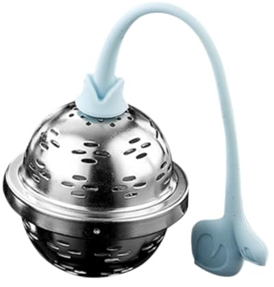 BESTOYARD Infuseur à Thé Acier Inoxydable Avec Boule Filtrante Support à Thé Vrac Et Filtre à Épices Réutilisable