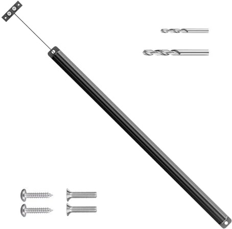 Cierrapuertas de pantalla de RV con tensión ajustable – Piezas de RV con resorte de puerta de cierre automático – Accesorios de cierre automático para autocaravana, equipo de seguridad para viajes por