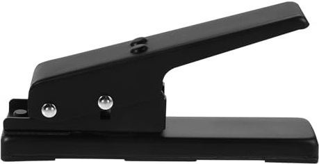 SAFIGLE Selbstgemacht Gitarrenplektrum Stanze aus Robustem Eisen mit Komfortabler Handhabung Zuverlässiges Gitarrenzubehör für Bass und E-gitarren Spiel
