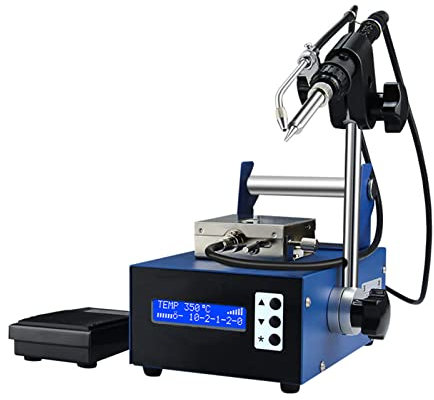 Fer à souder électrique Livraison automatique d'étain Machine à souder automatique d'étain Machine de repérage d'étain à commande au pied