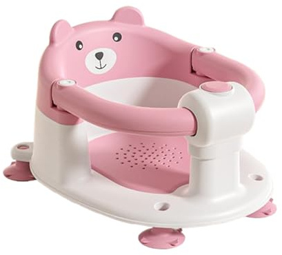 Badesitz Für Babys Ab 6 Monaten – Must-Have Für Die Babybadewanne | Sitzender Badewannensitz Für Babys | Rutschfester Kinder-Badestuhl Mit Saugnapf | Sit-Up-Badewannensitz Für Kinder, Mädchen