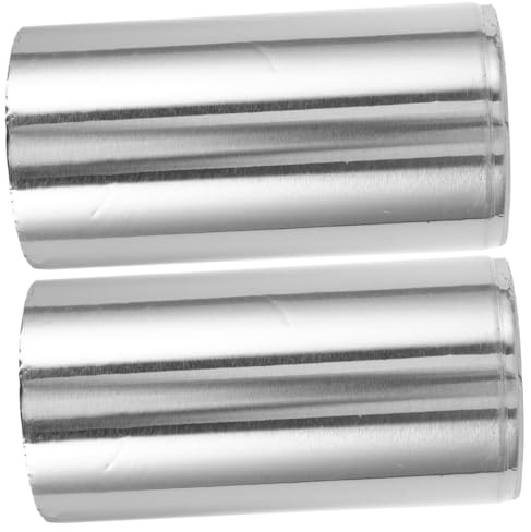 ERINGOGO Feuilles D'aluminium Dissolvantes pour Vernis Gel 2 Rouleaux 3 Mètres Film Fin pour Démaquillage Ongles Gel Femmes Usage Professionnel Onglerie