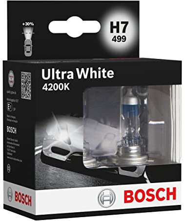 Bosch H7 Ultra White 4200K lampes de phare - 12 V 55 W PX26d - 2 ampoules