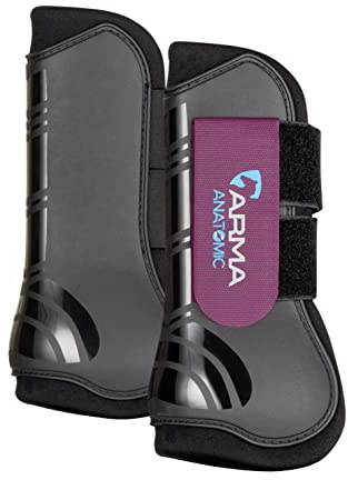 Shires ARMA Tendon Boot Cob Black/Purple