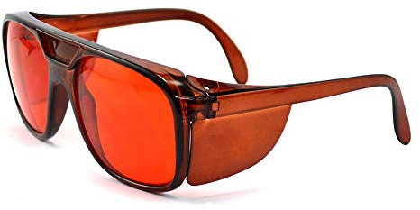 KLgeri 532NM Laser Schutzbrille 200-540NM Rotlicht Schutzbrille