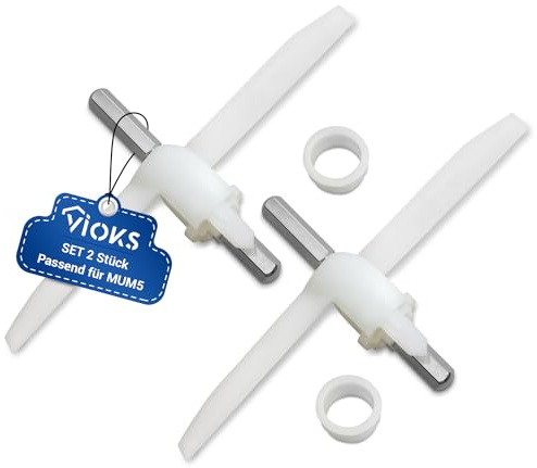 VIOKS 2x Mitnehmer Küchenmaschine Ersatz für Bosch 00630760 630760 00621923