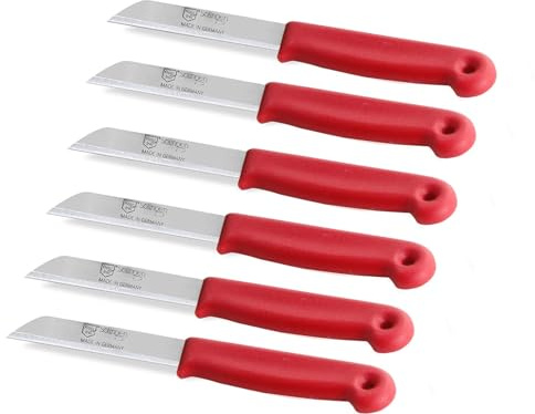 Küchenmesser Gemüsemesser Set aus Solingen Made in Germany Obstmesser | Allzweckmesser mit extra scharfer Messerklinge aus Rostfreiem Edelstahl für den täglichen Einsatz
