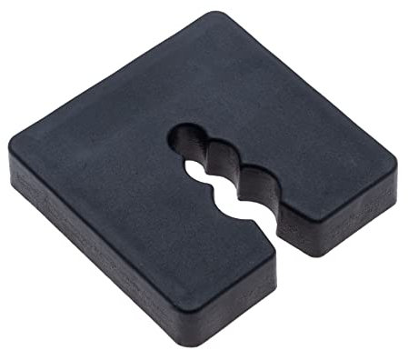 Spessori d'imballaggio piatti per il fai da te - Cuneo distanziatore per livellare, distanziare piastrelle, porte, finestre, installazione - (Confezione da 25) 50x50x10mm in plastica con codice colore