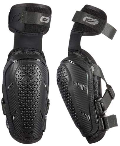 O'NEAL | Ellenbogenprotektor | Kinder | Motocross Enduro | Einstellbare Klettverschlüsse, Belüftungsöffnungen für Arme, Aus Hartkunststoffschalen | Pro III Youth Elbow Guard V.23 | Schwarz | One Size