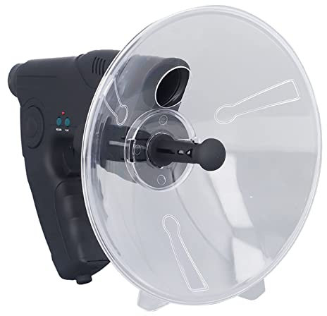 Yosoo Health Gear Microphone Directionnel Parabolique, Instrument D'observation d'oiseaux Longue Distance ABS Télescope D'écoute d'oiseaux pour L'explorateur Scientifique de la Nature