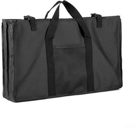 Bolsa de transporte plegable de tela Oxford con asas reforzadas para uso al aire libre