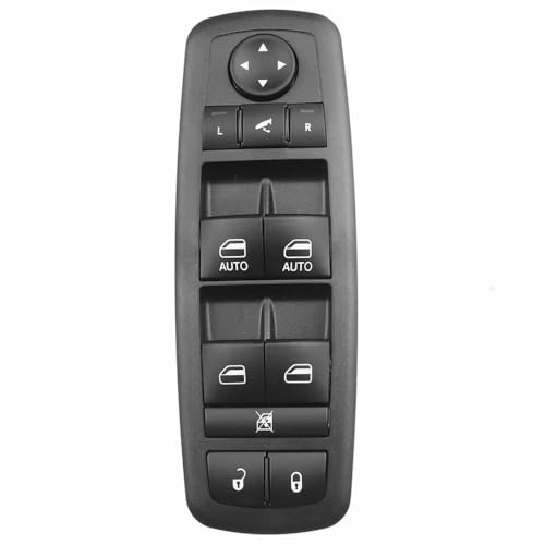 PENGNAQP 56046826AE Compatibile con Fiat per Freemont 2.0 2.4 3.6 2011-2016 Pannello Interruttore di Controllo Principale Alzacristalli Elettrici