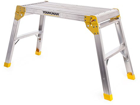 Youngmans 31089818 Odd Job Multi Purpose Trade Work Platform 0.5 Metres Height, Multicoloured