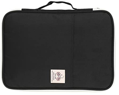 5 färger A4 dokumentväska vattentät Oxford-tyg multifunktionell arrangör för dator notebook papper lagring resa kontor hem