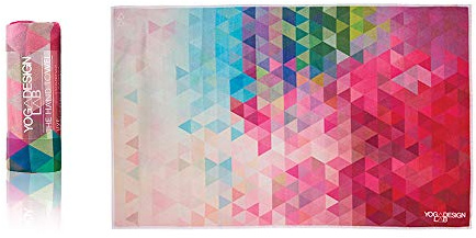 Yoga Design Lab Yoga Handtuch | Premium, rutschfest, Leichtes, Saugfähiges, Hand und Gesicht Yogahandtuch für Dein schweißtreibendes Training | Ideal für Hot Yoga, Sport, Reisen (Tribeca Sand)