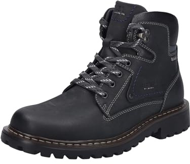 Josef Seibel Uomo Stivali Invernali Chance 51, Uomini Stivali,Larghezza G (Normale),Soletta Removibile,Impermeabile,Nero (Schwarz-Kombi),44 EU / 9.5 UK