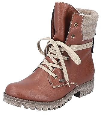 Rieker Damen 78531 Mode-Stiefel, braun 25, 40 EU